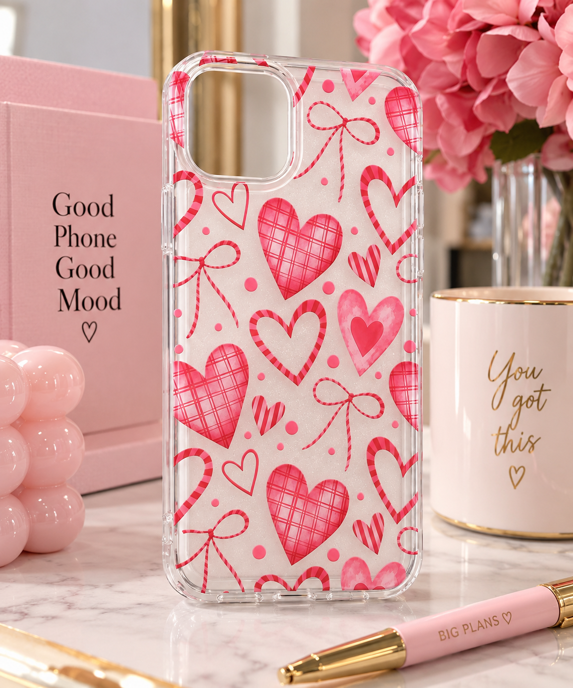Forever Hearts iPhone Case