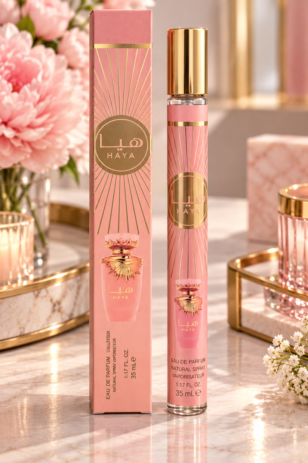 Lattafa Haya Eau de Parfum Travel Spray