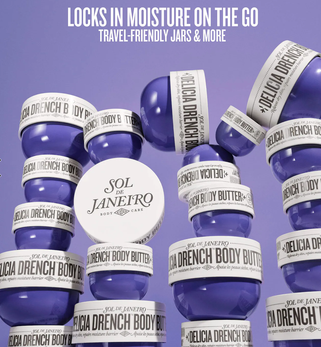 Sol de Janeiro Delícia Drench™ Deeply Moisturizing Body Butter for Dry Skin