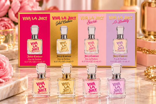 Juicy Couture Viva La Juicy 4-Piece Mini Perfume Gift Set