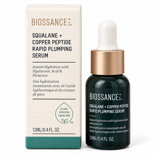 Biossance Squalane + Copper Peptide Rapid Plumping Serum