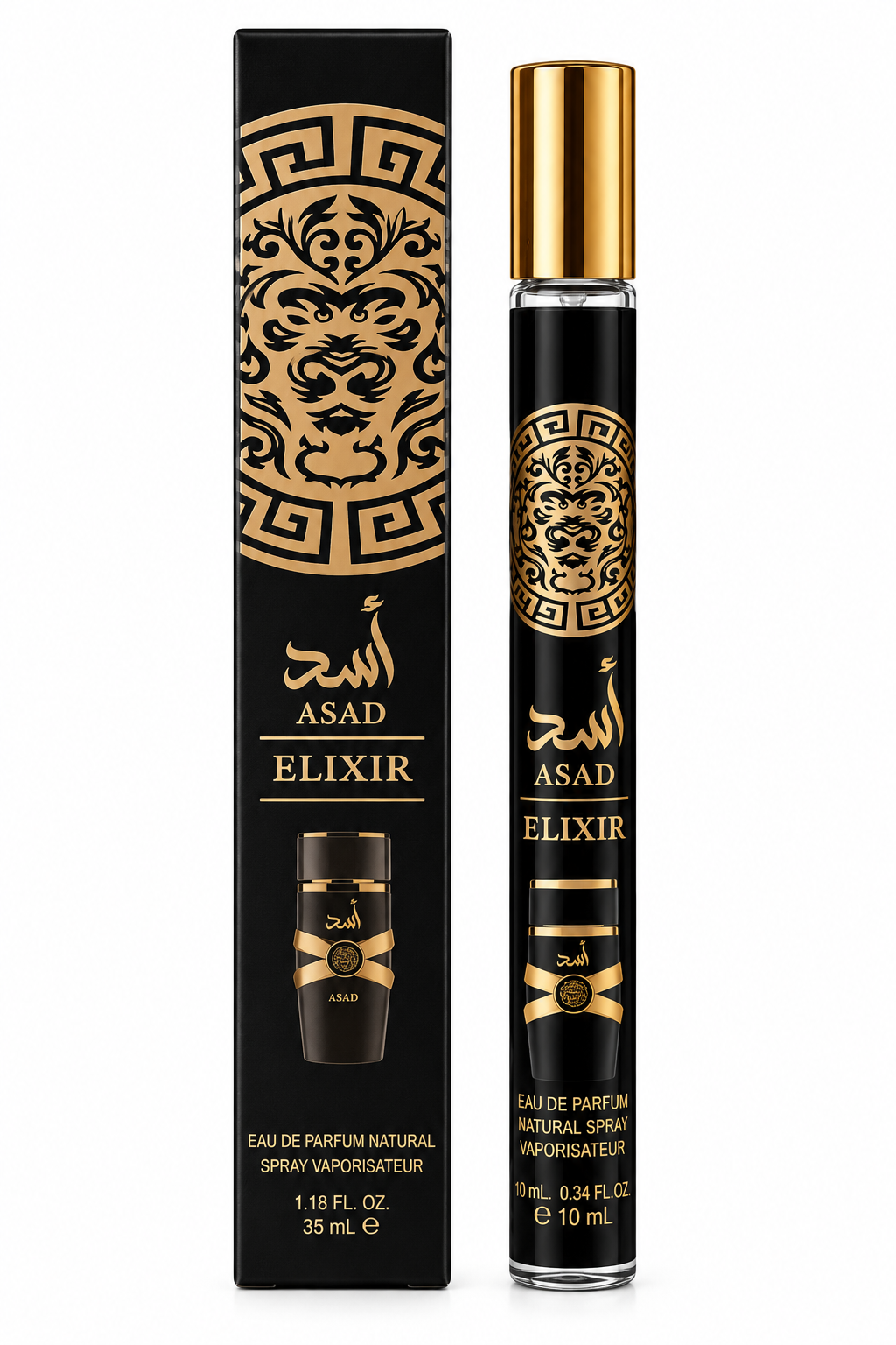 Lattafa Asad Elixir Eau de Parfum Travel Spray