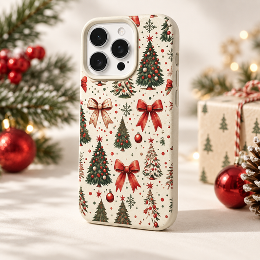 Merry & Bright iPhone Case