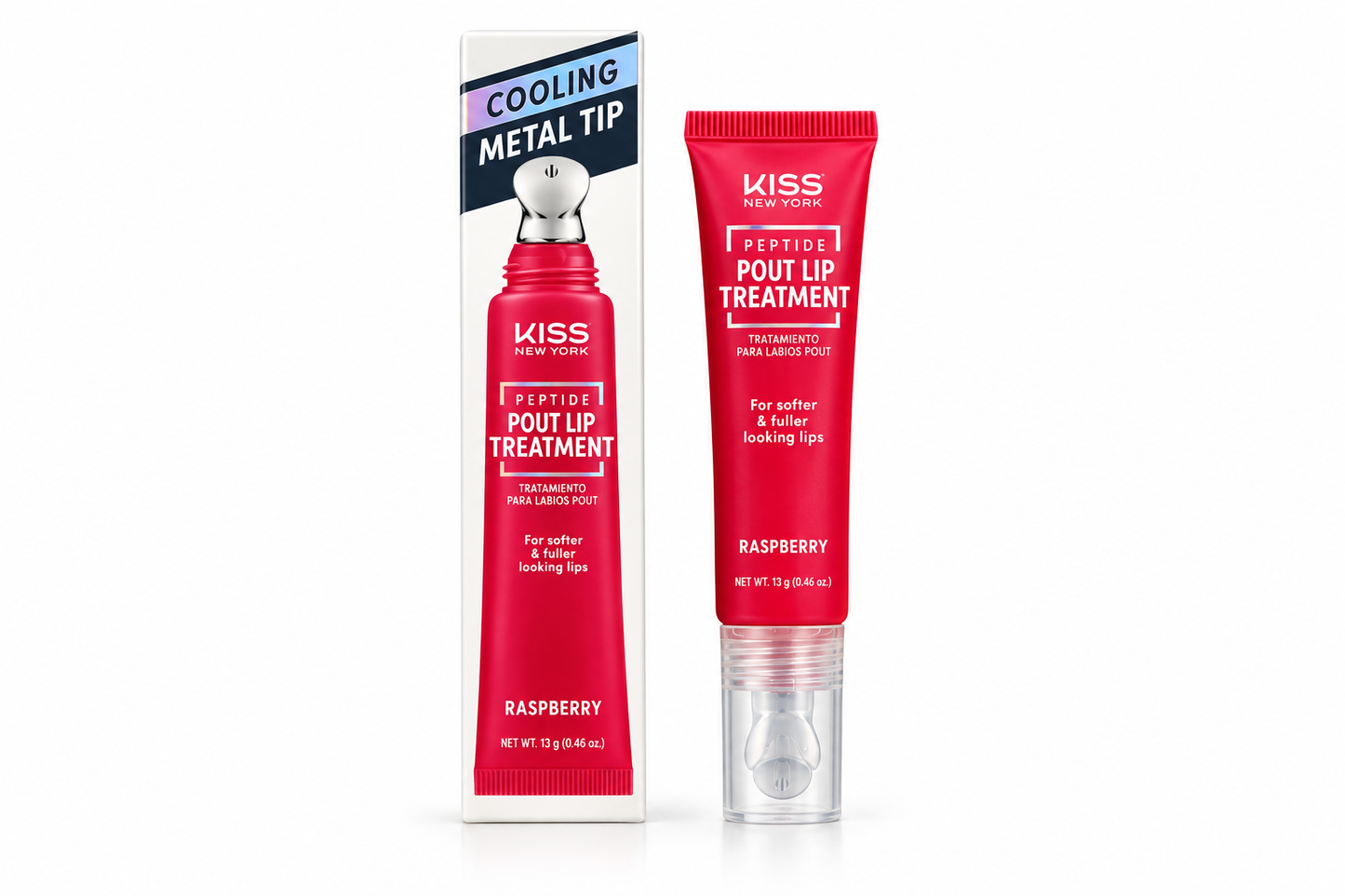 KISS New York Peptide Pout Lip Treatment – Raspberry