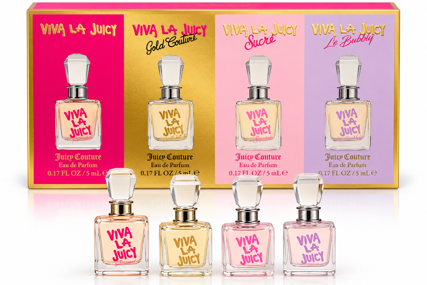 Juicy Couture Viva La Juicy 4-Piece Mini Perfume Gift Set