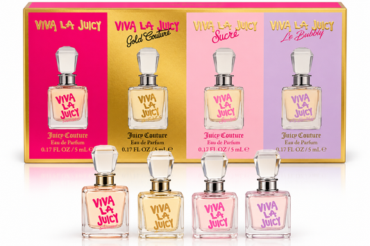 Juicy Couture Viva La Juicy 4-Piece Mini Perfume Gift Set