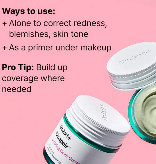 Dr. Jart+ Mini Cicapair™ Soothing Color Correcting Treatment SPF 30 with Centella Asiatica Extracts