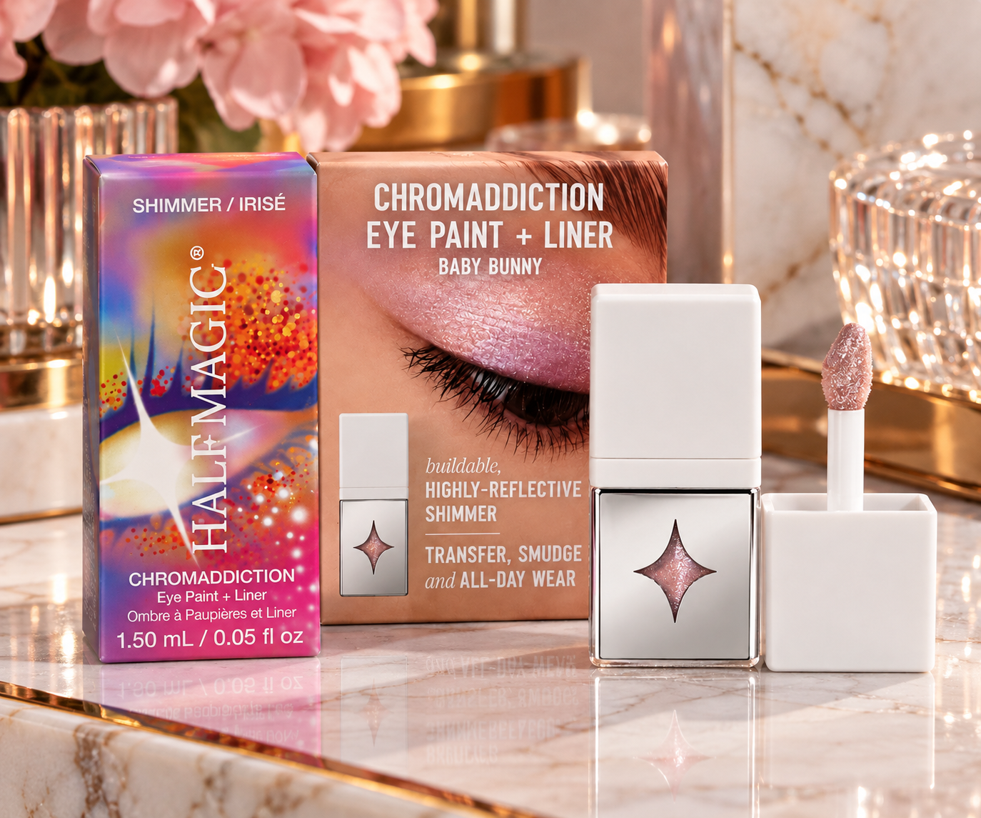 Half Magic Chromaddiction Eye Paint + Liner – Baby Bunny