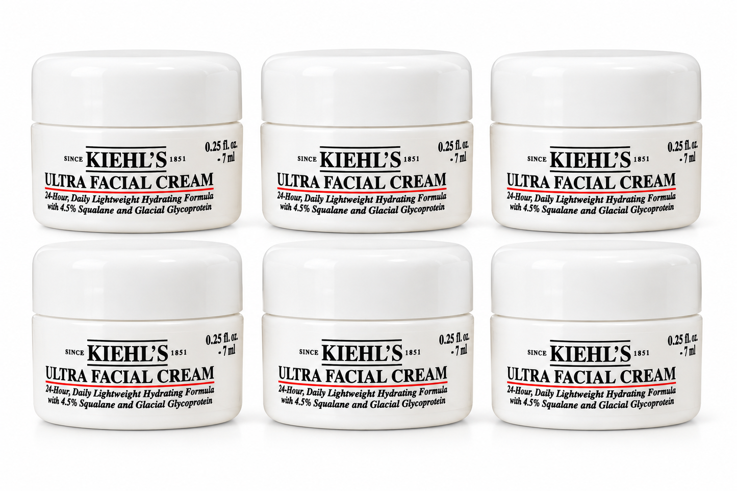 Kiehl's Since 1851  ULTRA FACIAL CREAM (6-pack)