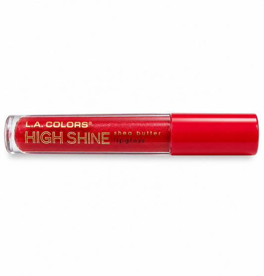 L.A. COLORS High Shine Shea Butter Lip Gloss – Dynamite