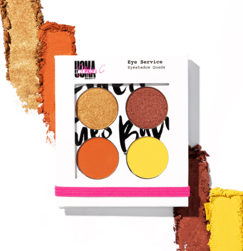 UOMA Beauty by Sharon C. Eye Service Eyeshadow Quad - Blazin