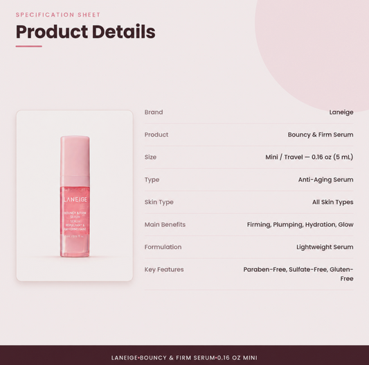 Laneige Bouncy & Firm Serum Mini