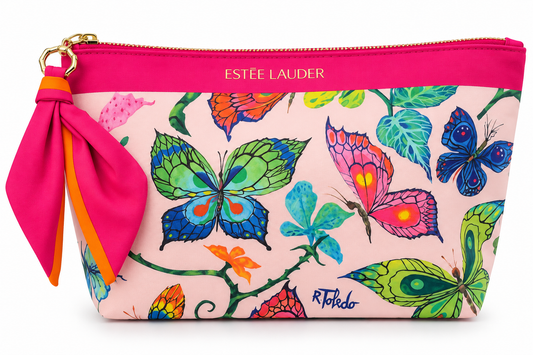 Estée Lauder x Ruben Toledo Butterfly Cosmetic Bag